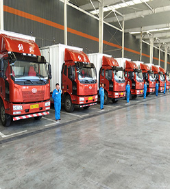 常州到吉安物流公司车辆展示